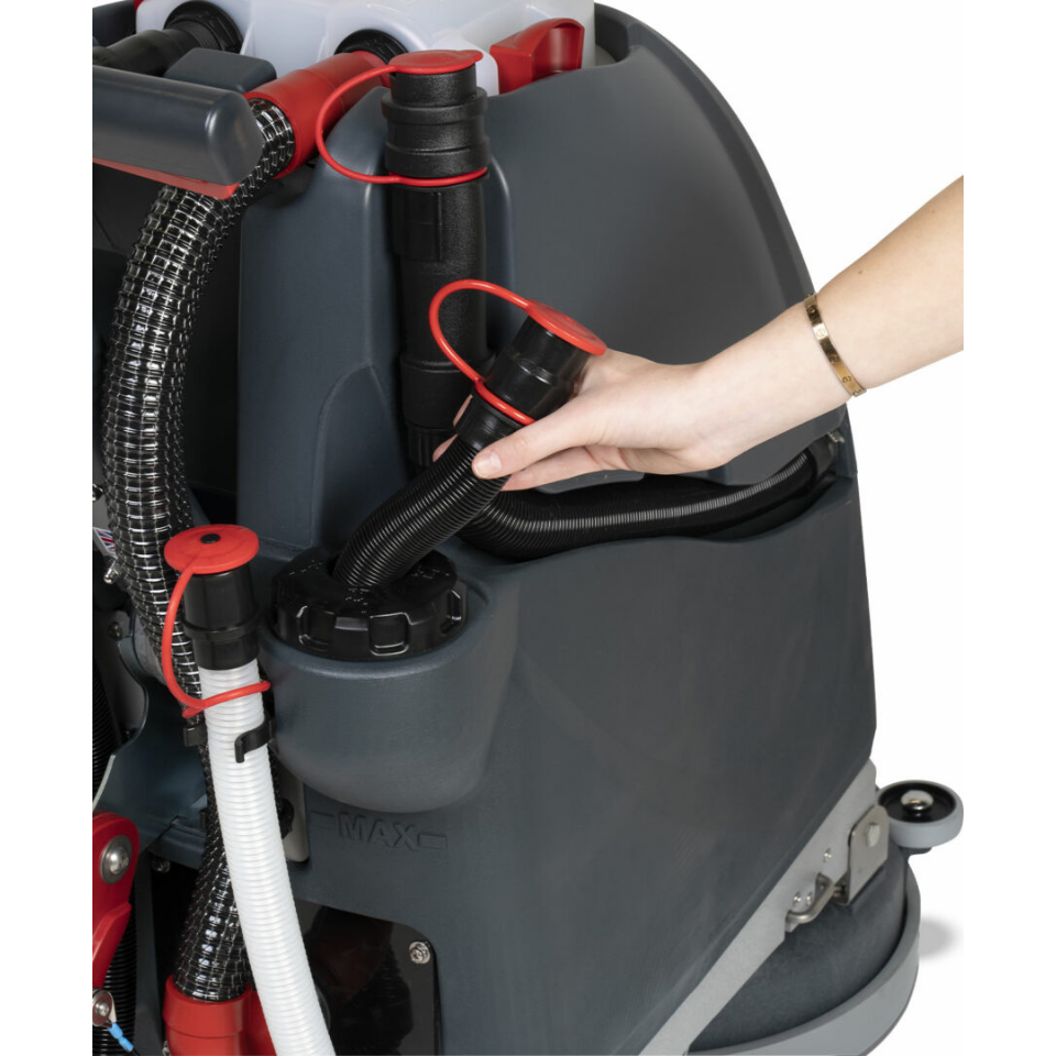 NaceCare TGB 817NX 17" Battery Walk Behind Floor Scrubber - Filler Hose