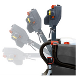 NaceCare TT 1120 20" Walk Behind Electric Floor Scrubber w/ Pad Driver - Handle
