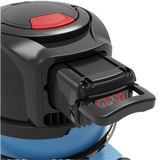 NaceCare WVB 370NX Wet/Dry Battery Vacuum - closeup