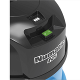 NaceCare WVB 370NX Wet/Dry Battery Vacuum - control switch