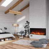 Napoleon Astound FlexMount Electric Fireplace 62 Inch - Lifestyle 2