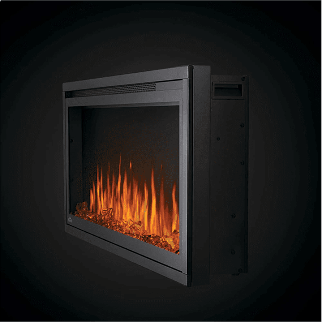 Napoleon Entice Electric Fireplace - Angle View