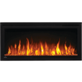 Napoleon Entice Electric Fireplace - Orange Flame no Glass