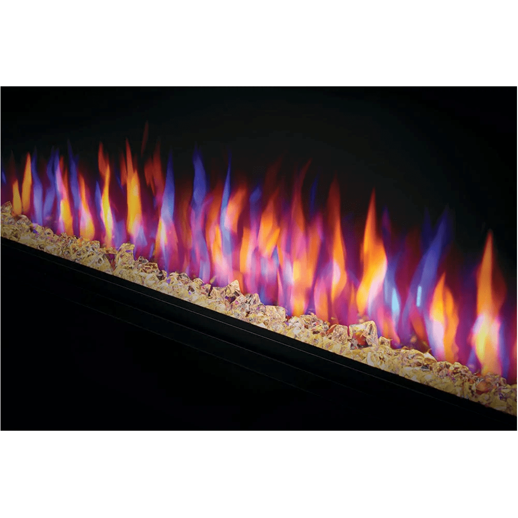 Napoleon Entice Electric Fireplace - Multi Color Flame with Glass