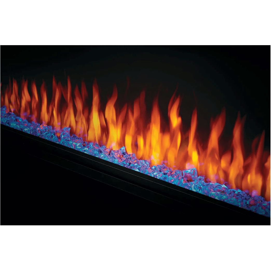 Napoleon Entice Electric Fireplace - Red flames with glass