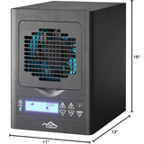 New Comfort BL3000 6 Stage UV HEPA PLCO2BL3K Ozone Generator - Dimensions