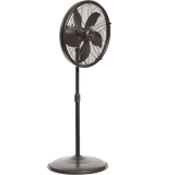 NewAir Outdoor Misting 3-Speed All-Metal Pedestal Fan - Angle
