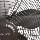 NewAir Outdoor Misting 3-Speed All-Metal Pedestal Fan - Blades