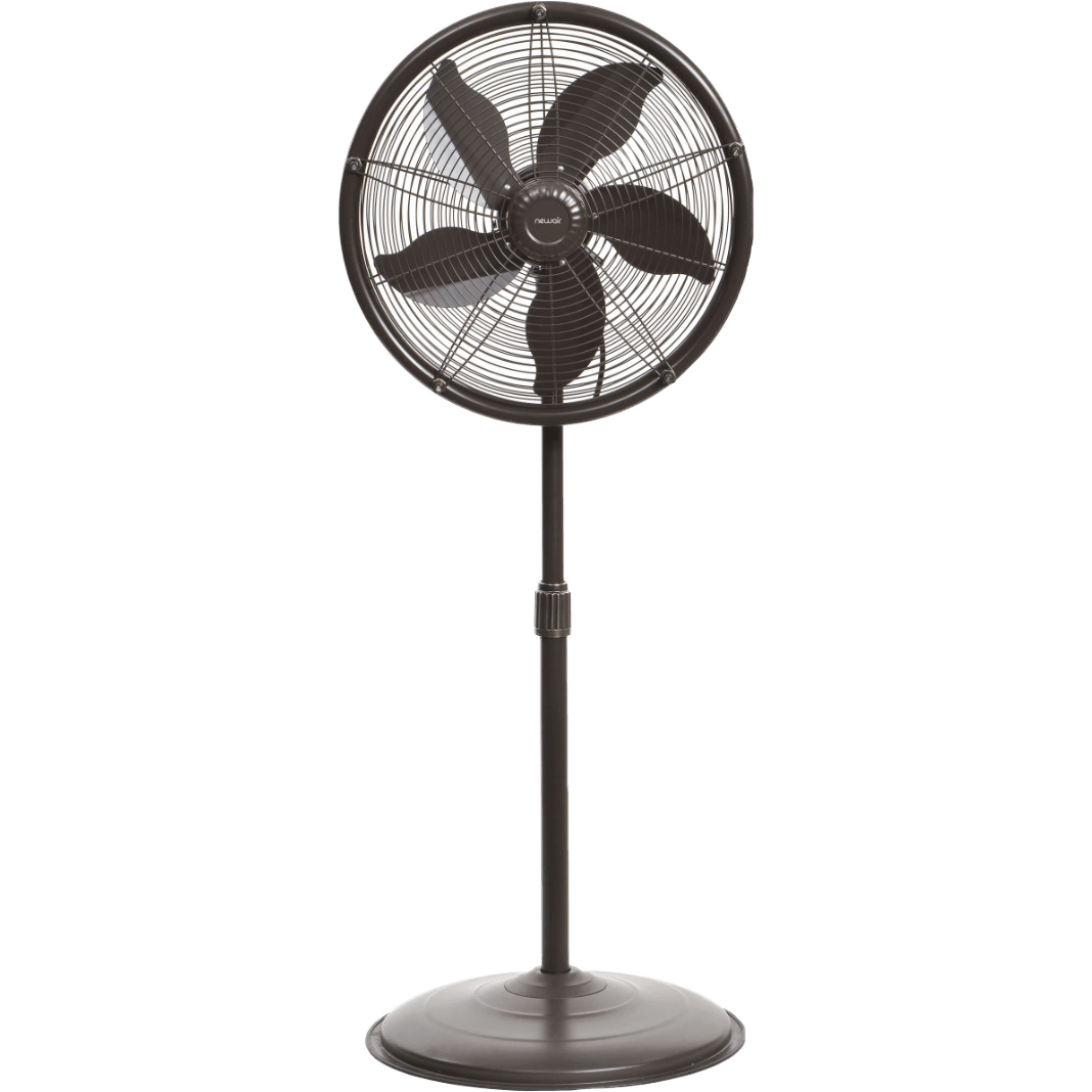 NewAir Outdoor Misting 3-Speed All-Metal Pedestal Fan - Main