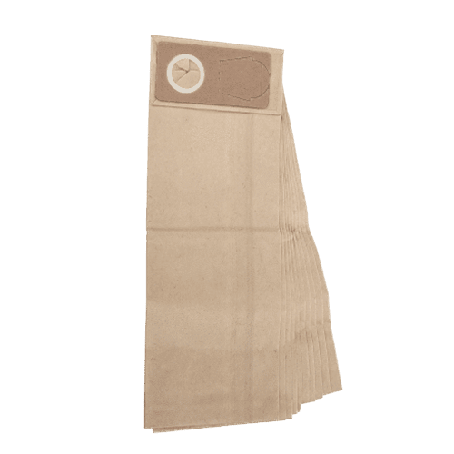 Nilfisk Advance Dust Bags for VU500 Commercial Vacuums 10 Pk & 2 Pre-Filters 107413586 - Angle
