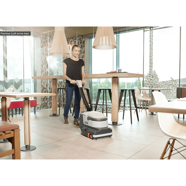 Nilfisk Advance SC250 Battery Walk Behind Floor Scrubber - Lifestyle 1