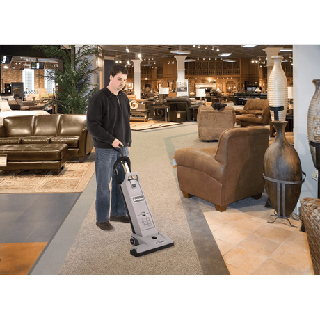 Nilfisk Advance Spectrum HEPA 
Commercial Upright Vacuum - Lifestyle