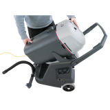 Nilfisk Advance VL500 35 Industrial Canister Wet Dry Vacuum - Tilted