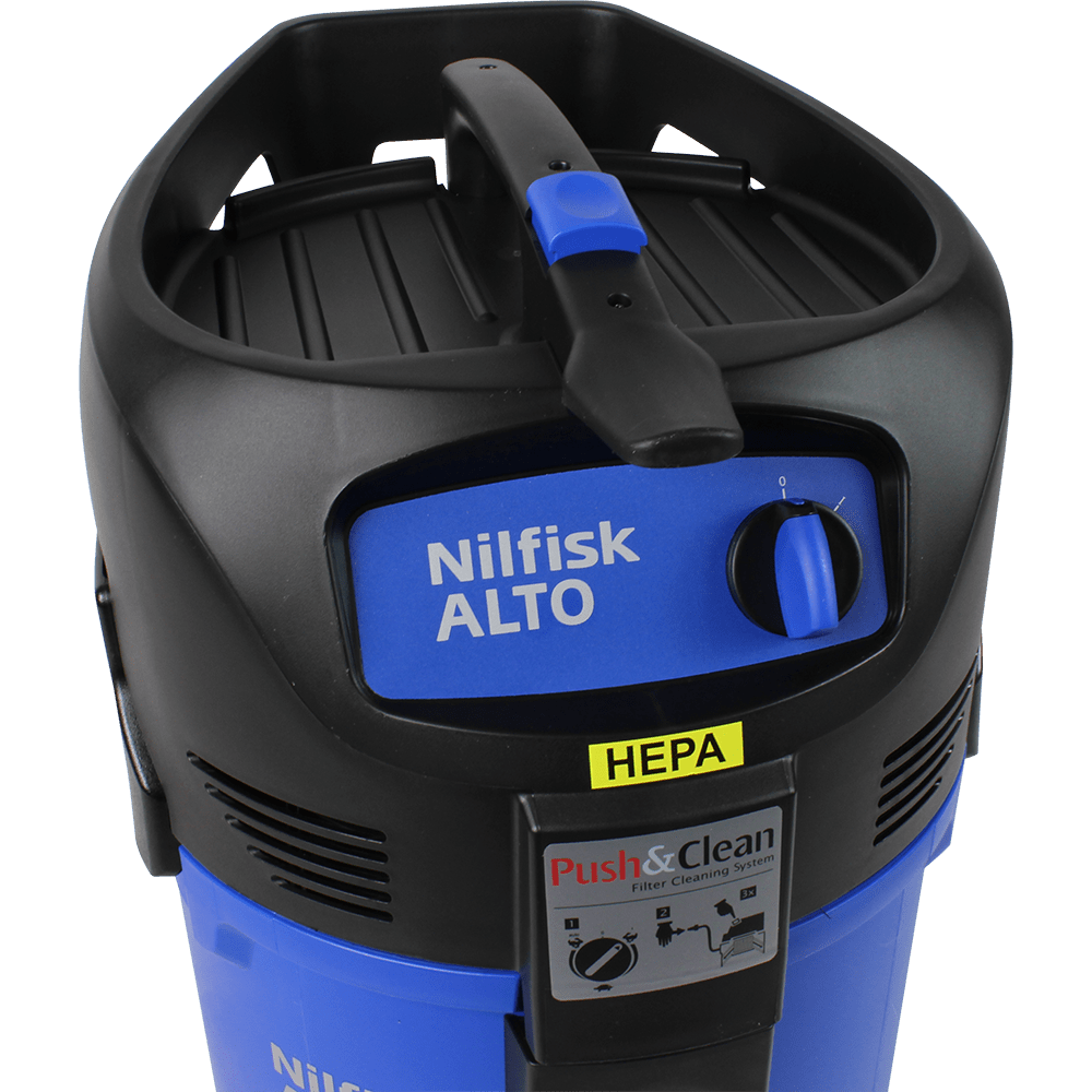 nilfisk alto attix 50 vacuum controls