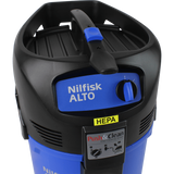 nilfisk alto attix 50 vacuum controls