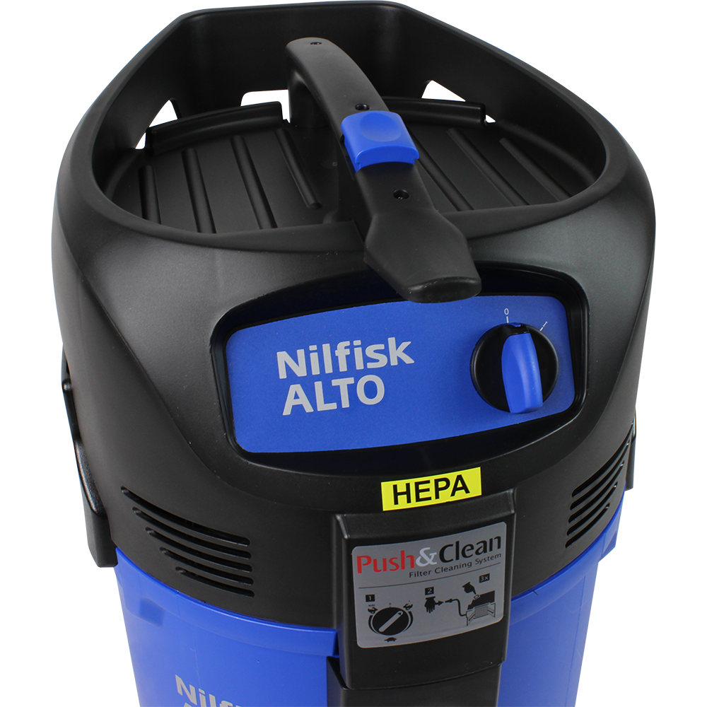 nilfisk alto attix 50 vacuum controls