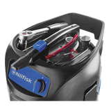 Nilfisk Attix 30 8-Gallon Wet/Dry Canister Industrial Vacuum - Top