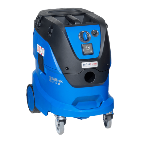 Nilfisk Attix 44-21 Wet/Dry Vacuum for Garages and Workshops - Angle