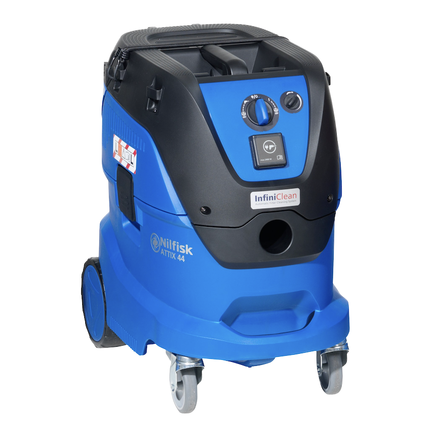 Nilfisk Attix 44-21 Wet/Dry Vacuum for Garages and Workshops - Angle