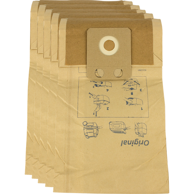Nilfisk Disposable Paper Bag for Family Vacuum and HDS1005