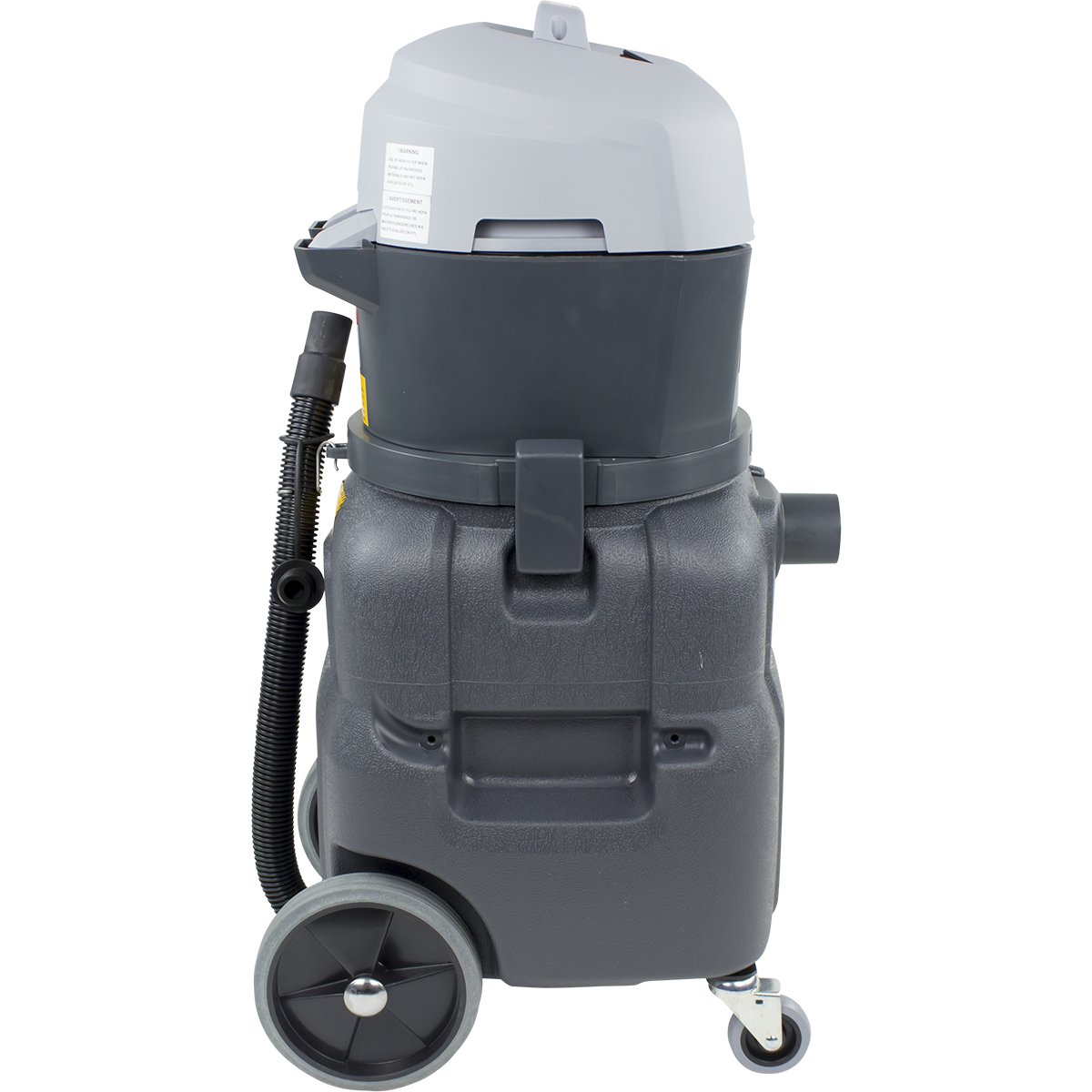 Nilfisk Eliminator Pro 2 HEPA Vacuum - side