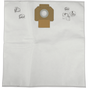 Nilfisk Fleece Filter Bags Attix (5-Pack)
