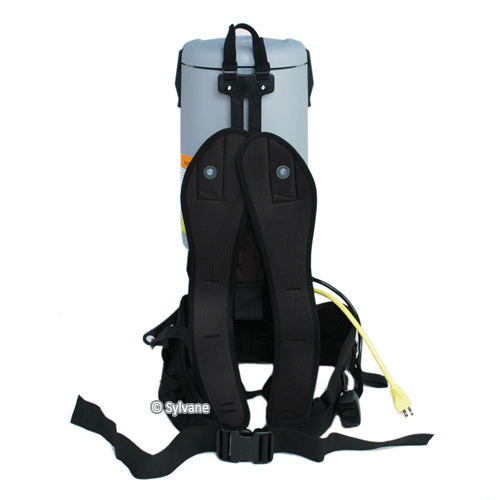 Nilfisk GD10 Industrial HEPA Back Vacuum Back View