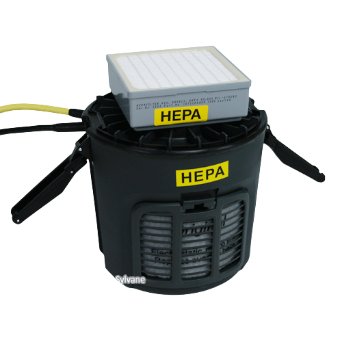 Nilfisk GD10 Industrial HEPA Back Vacuum Filter View