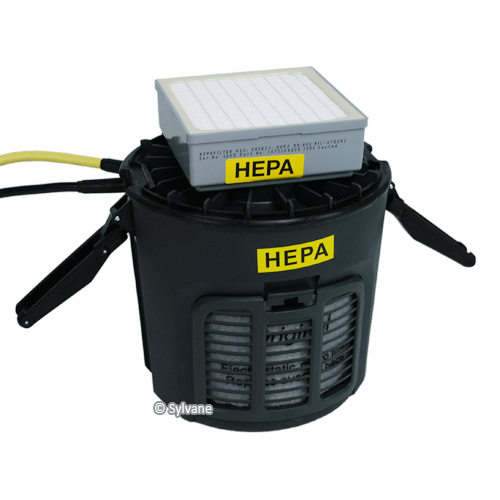 Nilfisk GD10 Industrial HEPA Back Vacuum Filter View