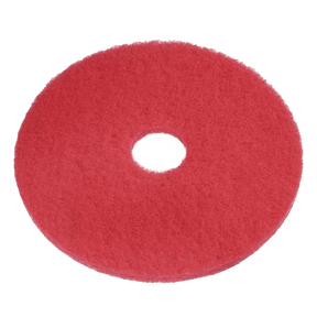 Nilfisk Replacement 14-inch Red Scrubbing Pads Pack of 5 - Main