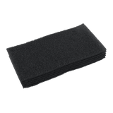 Nilfisk Replacement 14 x 20 Black Stripping Pads Pack of 5 - Main