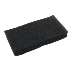 Nilfisk Replacement 14 x 20 Black Stripping Pads Pack of 5 - Main