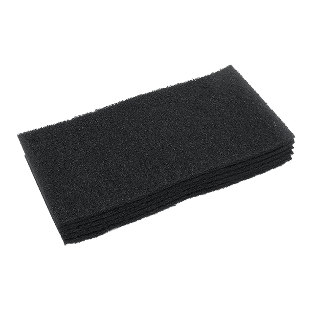Nilfisk Replacement 14 x 20 Black Stripping Pads Pack of 5 - Main