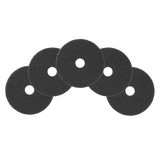 Nilfisk Replacement 17-inch Black Stripping Pads - 5 Pack - Set