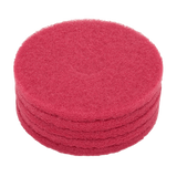 Nilfisk Replacement 17-inch Red Scrubbing Pads - 5 Pack - Set