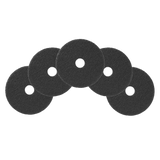 Nilfisk Replacement 20-inch Black Stripping Pads - 5 Pack - Set