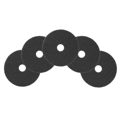 Nilfisk Replacement 20-inch Black Stripping Pads - 5 Pack - Set