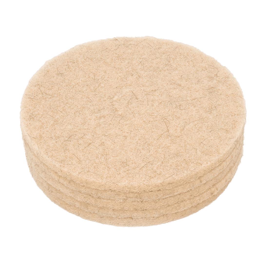 Nilfisk Replacement 20-inch Natural Blend Tan Aggressive Burnishing Pads - 5 Pack - Main