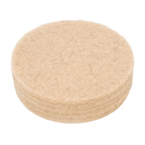 Nilfisk Replacement 20-inch Natural Blend Tan Aggressive Burnishing Pads - 5 Pack - Main