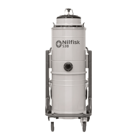 Nilfisk All-in-One Wet/Dry Industrial Vacuum for Metalworking - Front View