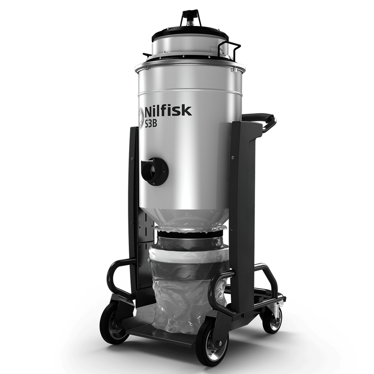 Nilfisk All-in-One Wet/Dry Industrial Vacuum for Metalworking - Right View