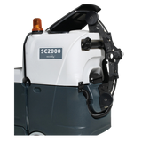 Nilfisk SC2000 Battery Ride-On Floor Scrubbers - Squeegee Storage