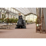 Nilfisk SW3000 Battery-Operated Ride-On Sweeper - Lifestyle 1