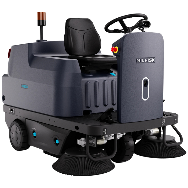 Nilfisk SW3000 Battery-Operated Ride-On Sweeper - Main