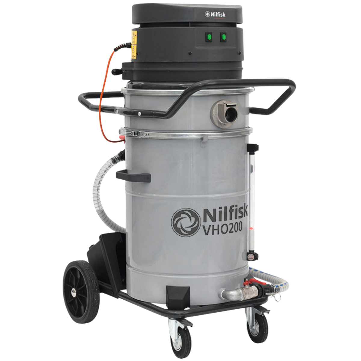 Nilfisk VHO200 Industrial Vacuum for Metalworking - Angle 1