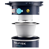 Nilfisk VHS011N1 LC ACD Mini Industrial Dust Vacuum - Expanded View