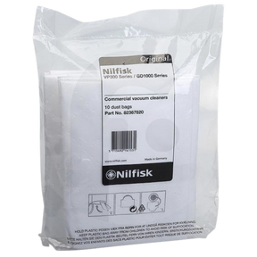 Nilfisk VP300/VP400/VP500 Fleece Bags - 10 Pack - Main