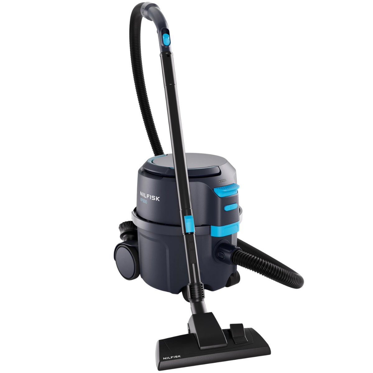 Nilfisk VP500 Battery-Operated Canister HEPA Industrial Vacuum - Main