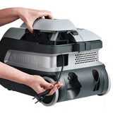 Nilfisk Industrial Canister Vacuum Cleaner for Allergens, Dust, Mold, Asbestos - Cord Rewind