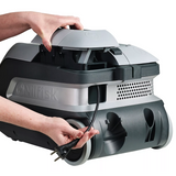 Nilfisk Industrial Canister Vacuum Cleaner for Allergens, Dust, Mold, Asbestos - Cord Rewind